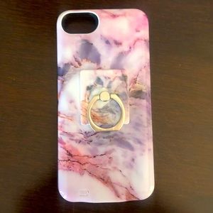 Phone Charging Case w/Ring Holder- iPhone 7/8